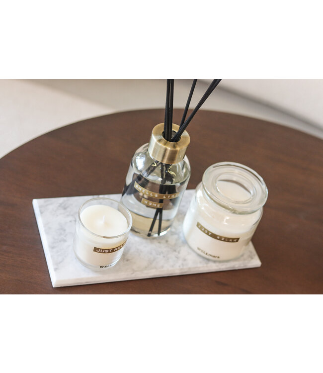 Marble plate - White