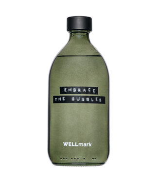 EMBRACE THE BUBBLES Badzeep 500ml dark amber - zwarte dop