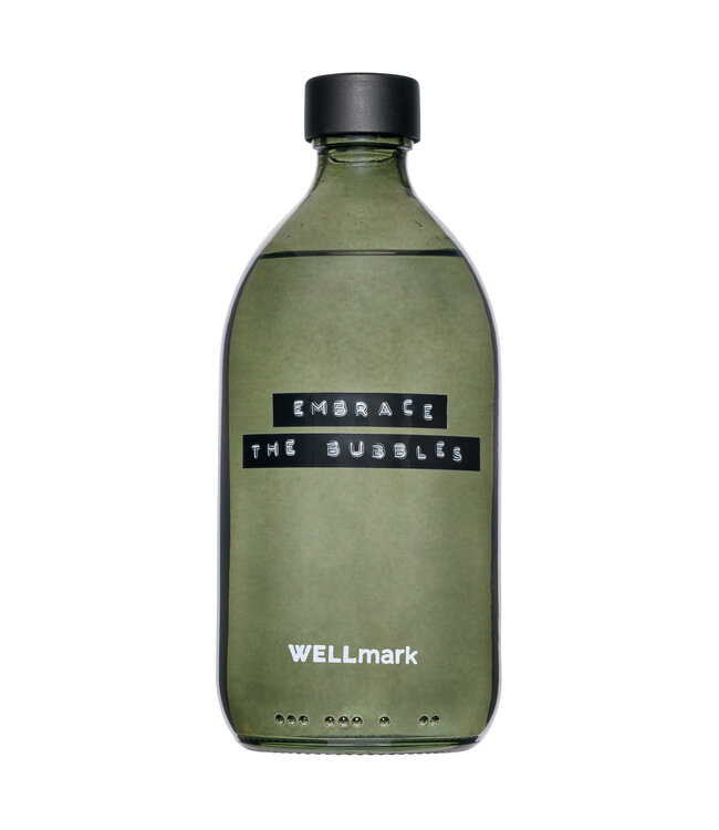 Badzeep 500ml dark amber - zwarte dop
