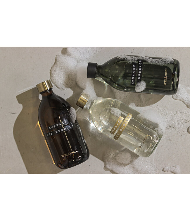 Bath soap - Dark Amber 500ml with Black cap