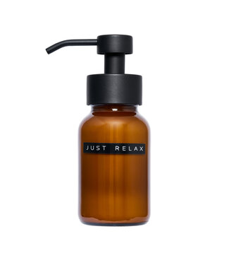 JUST RELAX Body Lotion 250ml Dark Amber - Black Pump