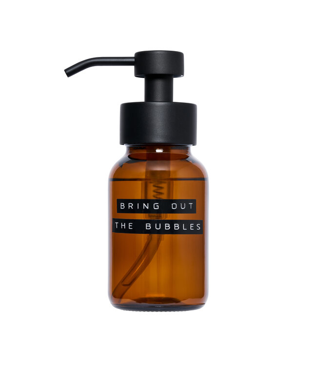 Hand/Body Wash - Dark Amber 250ml met Zwarte pomp