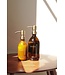 Gepersonaliseerde handzeep 500ml bamboe - messing pomp