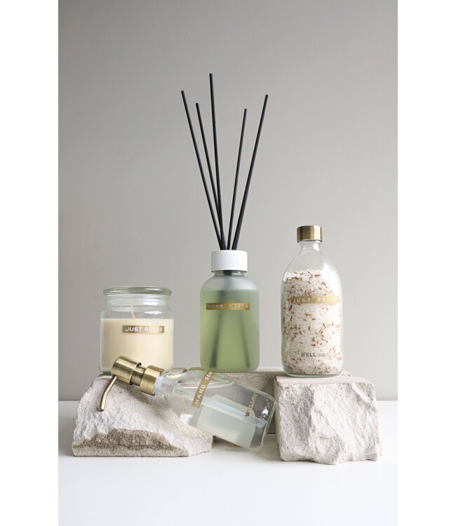 Maxi Geurstokjes - Cozy Blossom 500ml met Witte ring