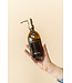 Gepersonaliseerde handzeep 500ml bamboe - messing pomp