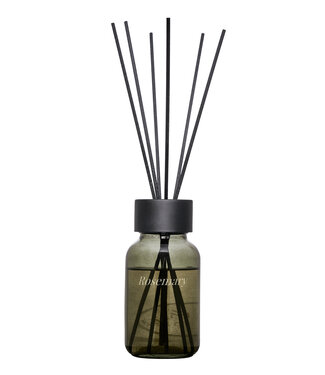DARK AMBER Personalized reed diffusers 200ml Dark Amber - black ring