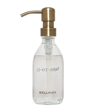 FRESH LINEN Personalised hand soap 250ml Fresh Linen - brass pump