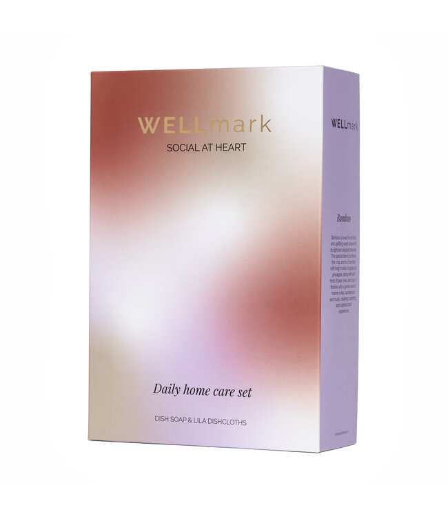 Daily Home Care set - Frische Wäsche/Lila Handtuch