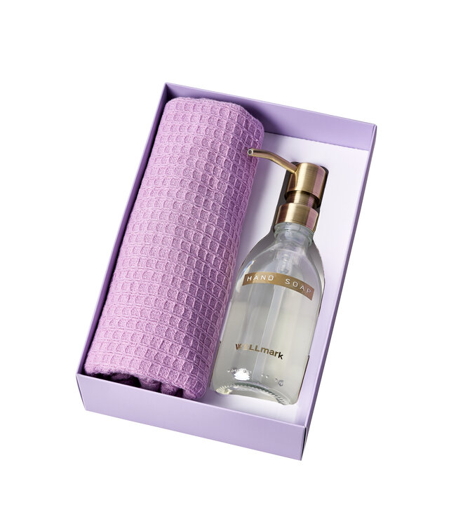 Daily Home Care set - Frische Wäsche/Lila Handtuch