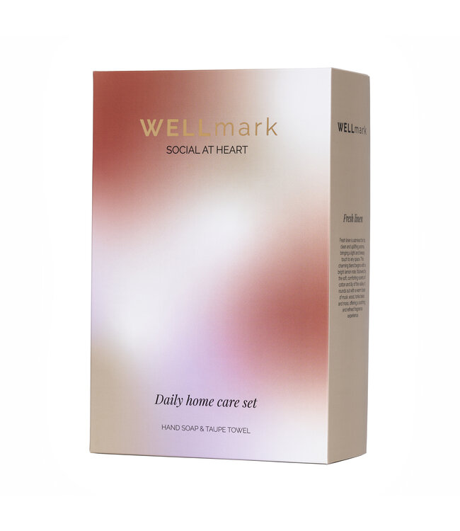 Daily Home Care set - Frische Wäsche/Beiges Handtuch