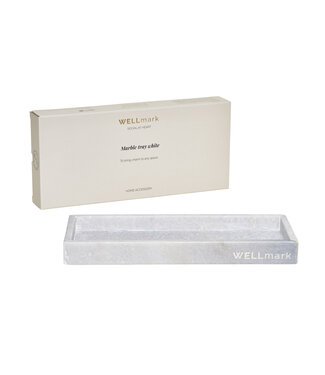 Wellmark Marble tray - Soft White