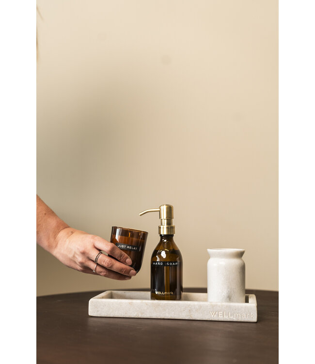 Marble Jar - Soft White