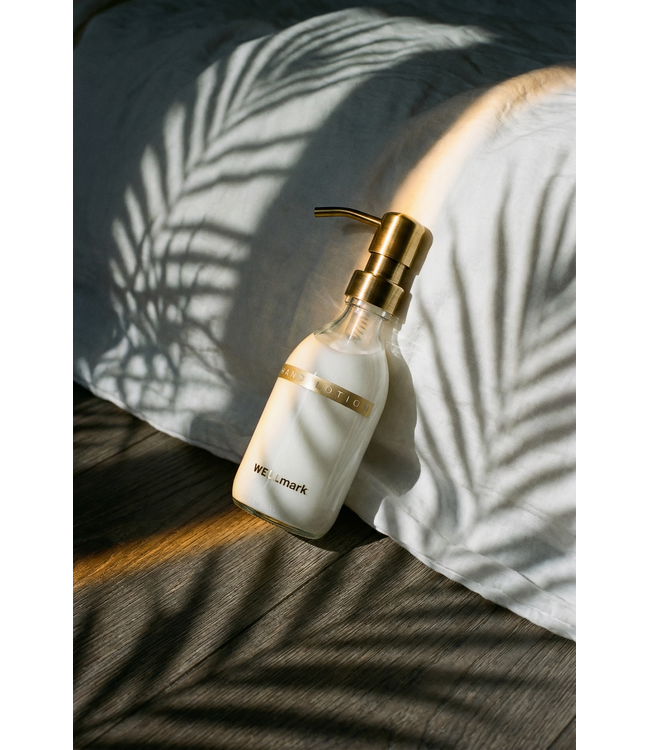 Hand lotion - Frische Wäsche 250ml mit Messingpumpe
