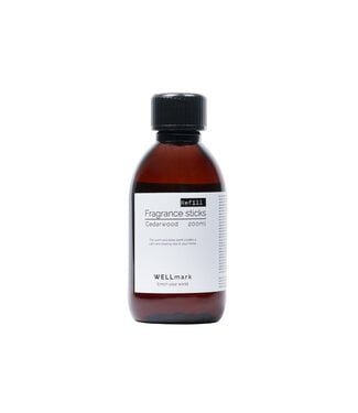 Refill fragrance sticks cedarwood  200ml