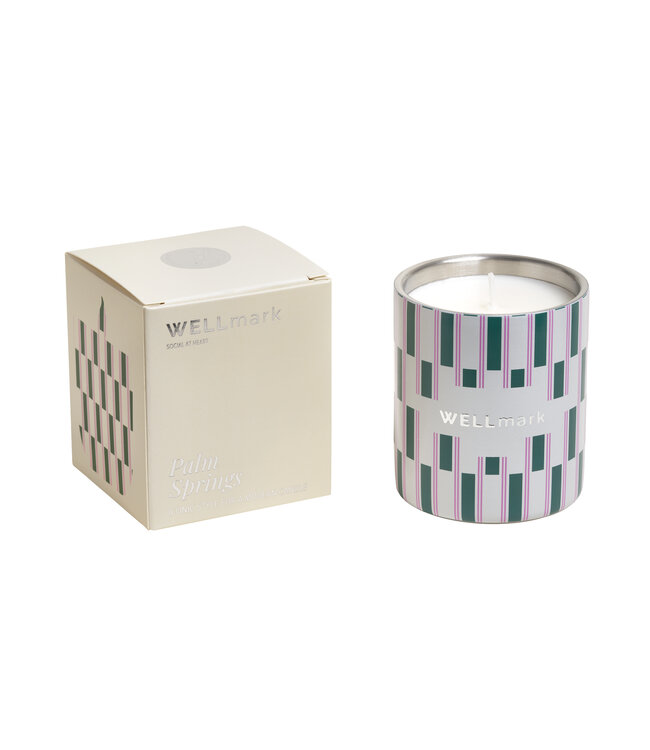 Scented Candle 220gr Palm Springs - scent Sunkissed Bloom