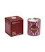 Scented Candle 220gr Pink Rouge- scent Midnight Amber
