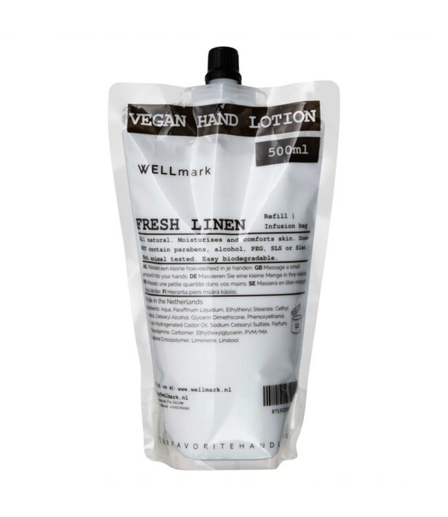 Hand lotion 250ml  & Navulzak - Frisse Linnen 500ml