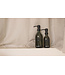Hand Zeep - Dark Amber 500ml met Zwarte pomp + navulling 1L