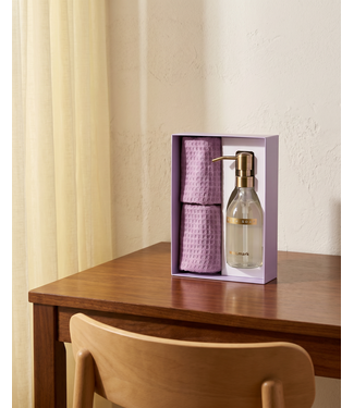 DISH SOAP & LILA TOWEL The Daily Care Collection