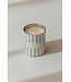 Scented Candle 220gr Riviera Stripe - scent Sunkissed Bloom