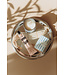 Scented Candle 220gr Riviera Stripe - scent Sunkissed Bloom
