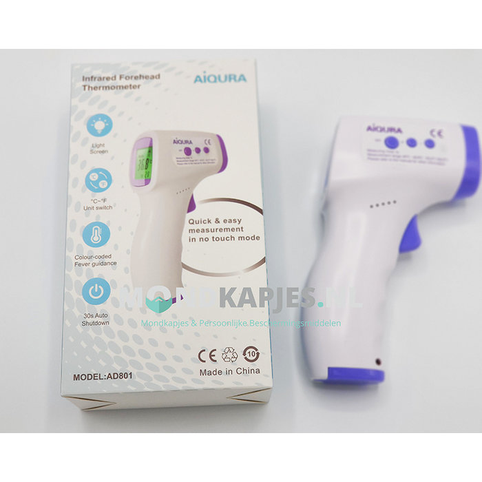 Stirnthermometer Infrarot | Aiqura |AD801