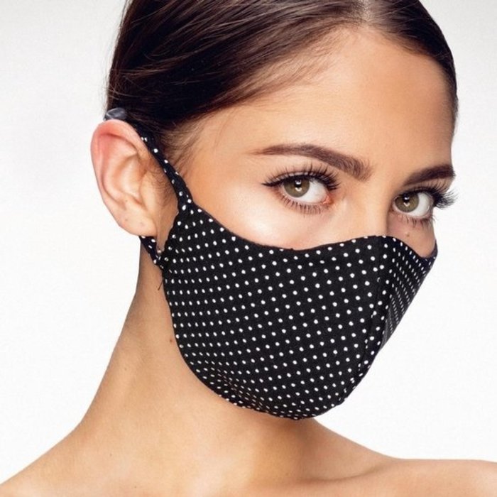 Masque lavable en coton OEKO TEX - préformé en 3D