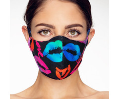 Washable Facemask |  Lips | 1x