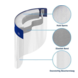 Mondkapjes.nl Face Shield - Large | Single pack Mondkapjes.nl Face Shield - Large | Single pack