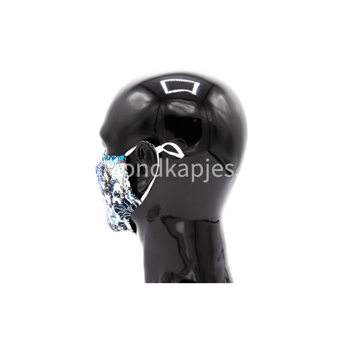 Washable Facemask |  Flower art | AP | No valve | Single pack