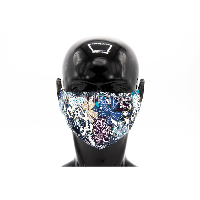 Washable Facemask |  Flower art | AP | No valve | Single pack