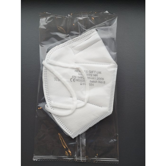 FFP2 5 Laags Medisch Mondmasker Wit | HG | kwaliteitsmaskers