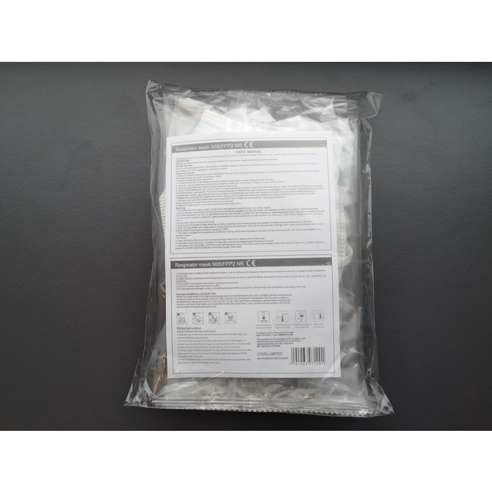 FFP2 5-Layer Medical Face masks White | HG | quality mask | made in EU