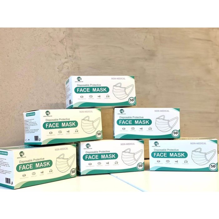 3 Layer Surgical Masks Budget | HZX | Dispenser Box