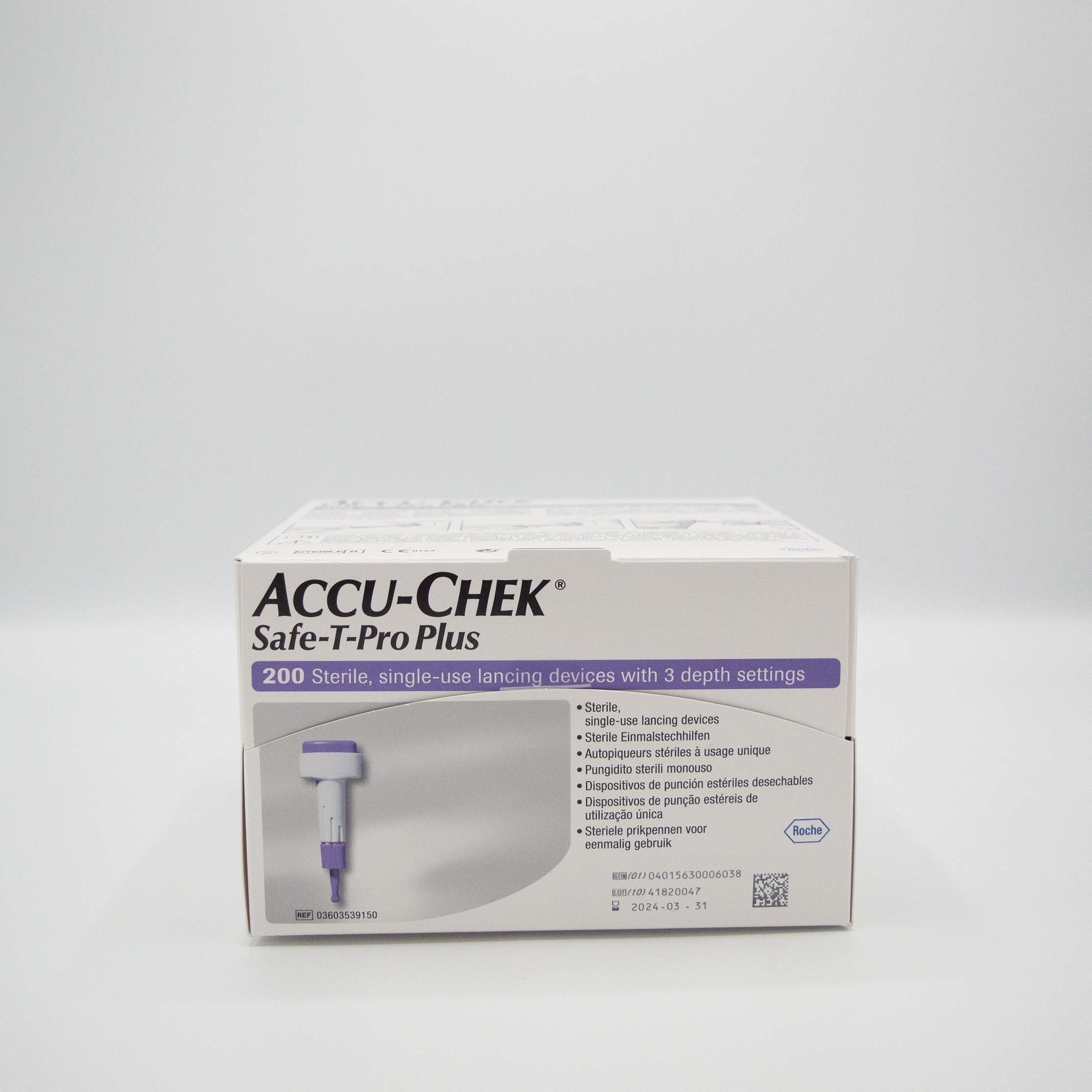 AccuChek SafeTproPlus Lancets Nobraa