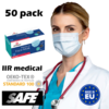 50 Blue IIR face masks | Eu made