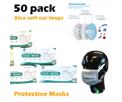 Disposable Facemasks Budget | 50x