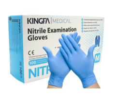 100 Guantes de nitrilo | kingfa