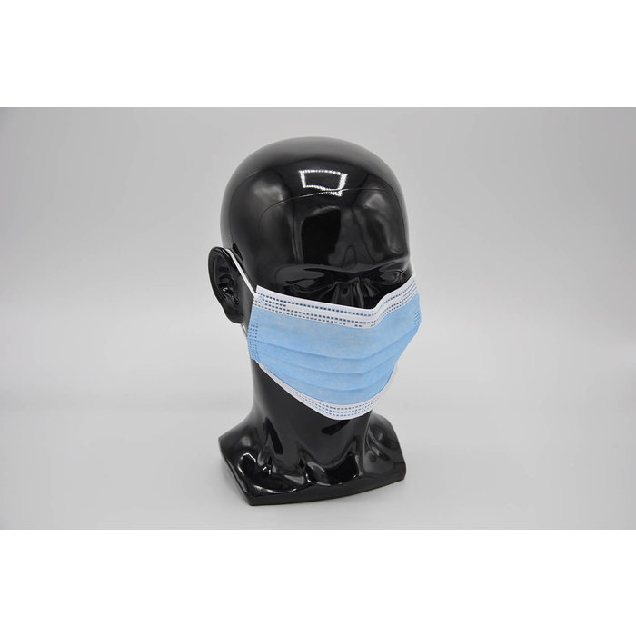 1 stuk IIR chirurgische medisch masker BLAUW- Made in EU