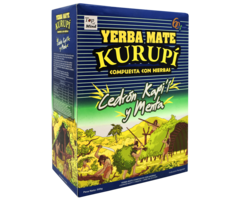 Kurupi Yerba Mate Kurupí Cedron Kapi Menta 500g