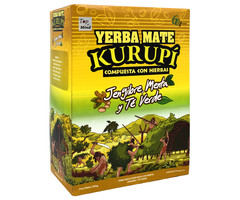 Kurupi Yerba Mate Kurupí Gember en Munt 500g