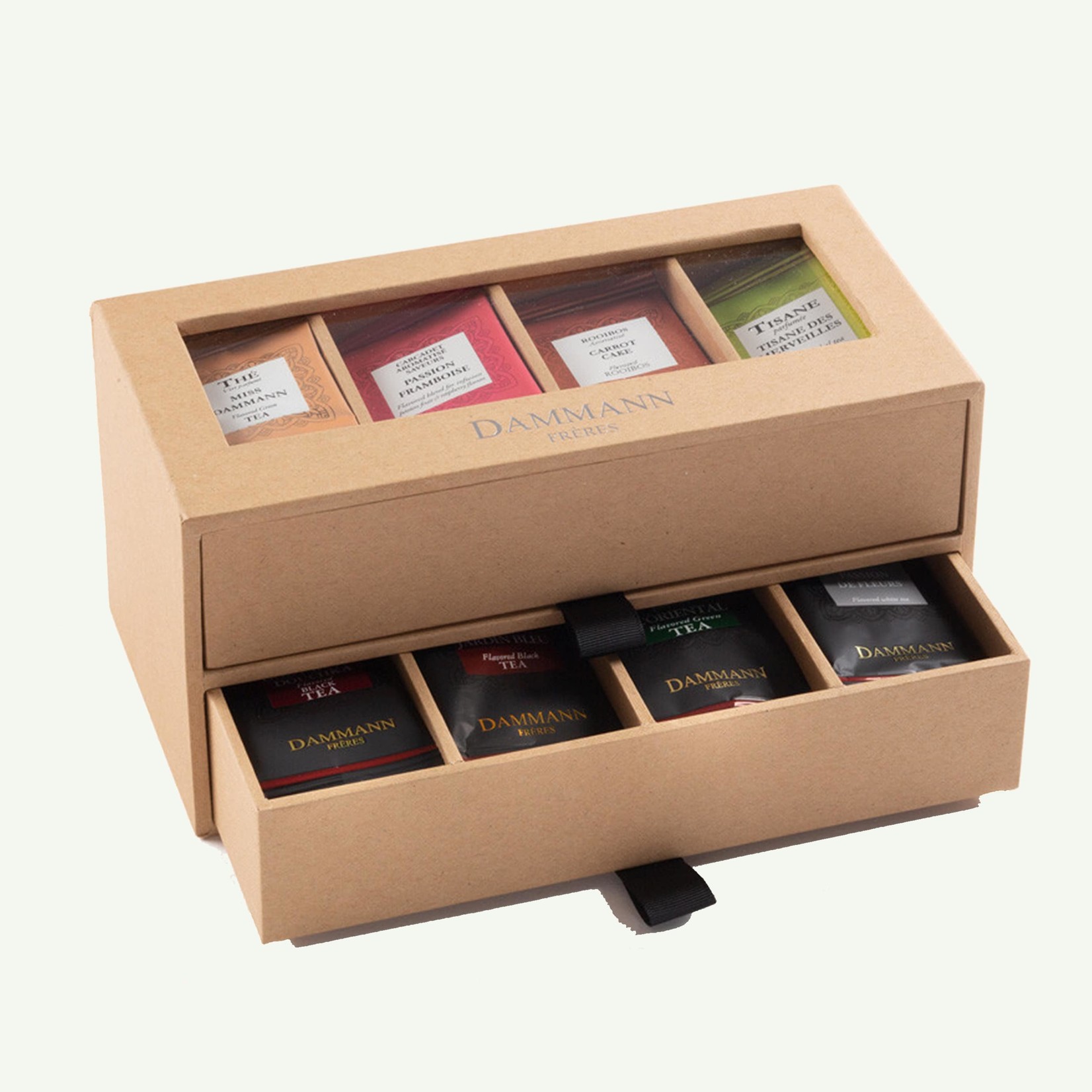 Dammann Dammann "7/7" Gift Set - 2 Drawers Kraft Case
