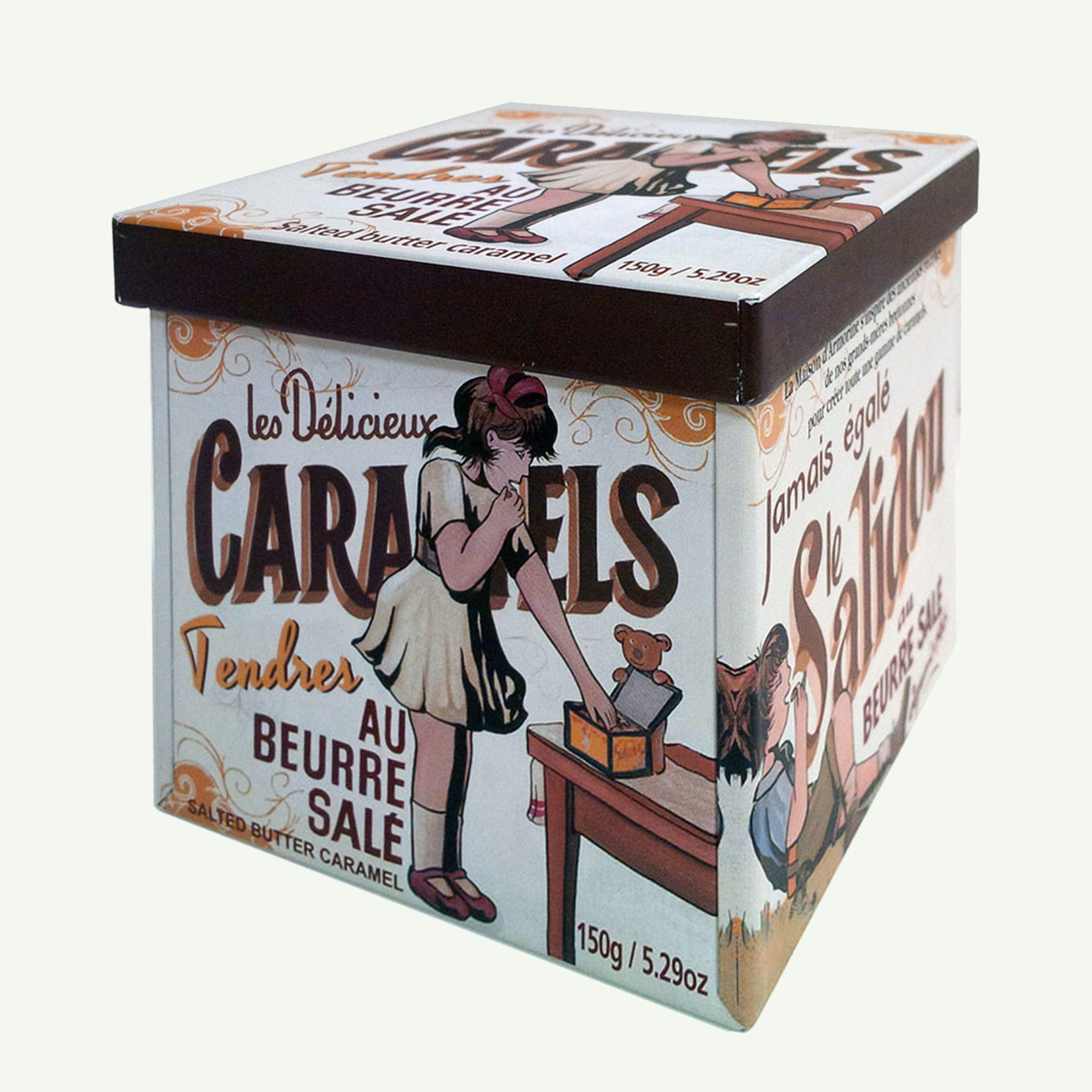 La Maison d' Armorine 'Caramels au beurre salé' blikje - 150g