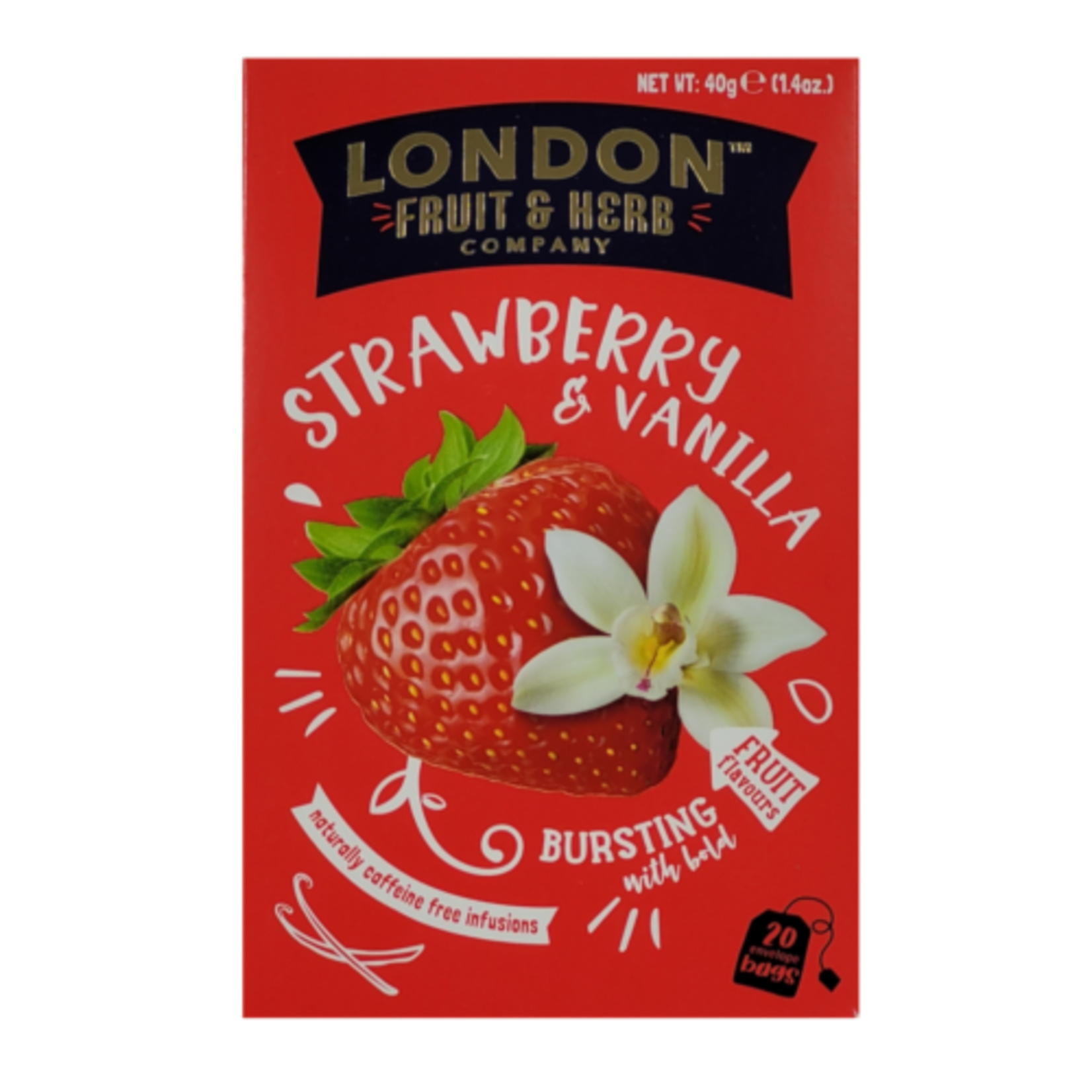 London Fruit & Herb London Herb 'Strawberry & Vanilla Fool'