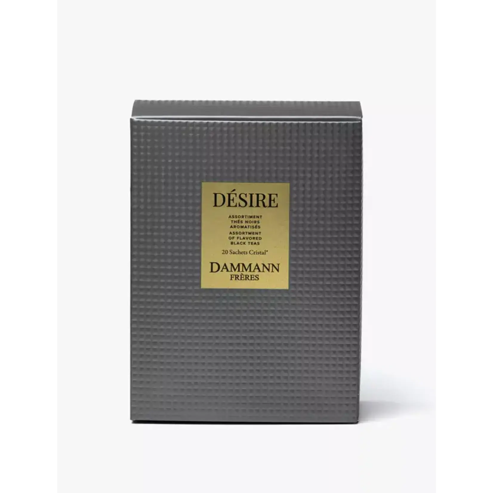 Dammann Dammann "Desire" Gift Set - Assortiment van 20 theezakjes - Gearomatiseerde zwarte thee