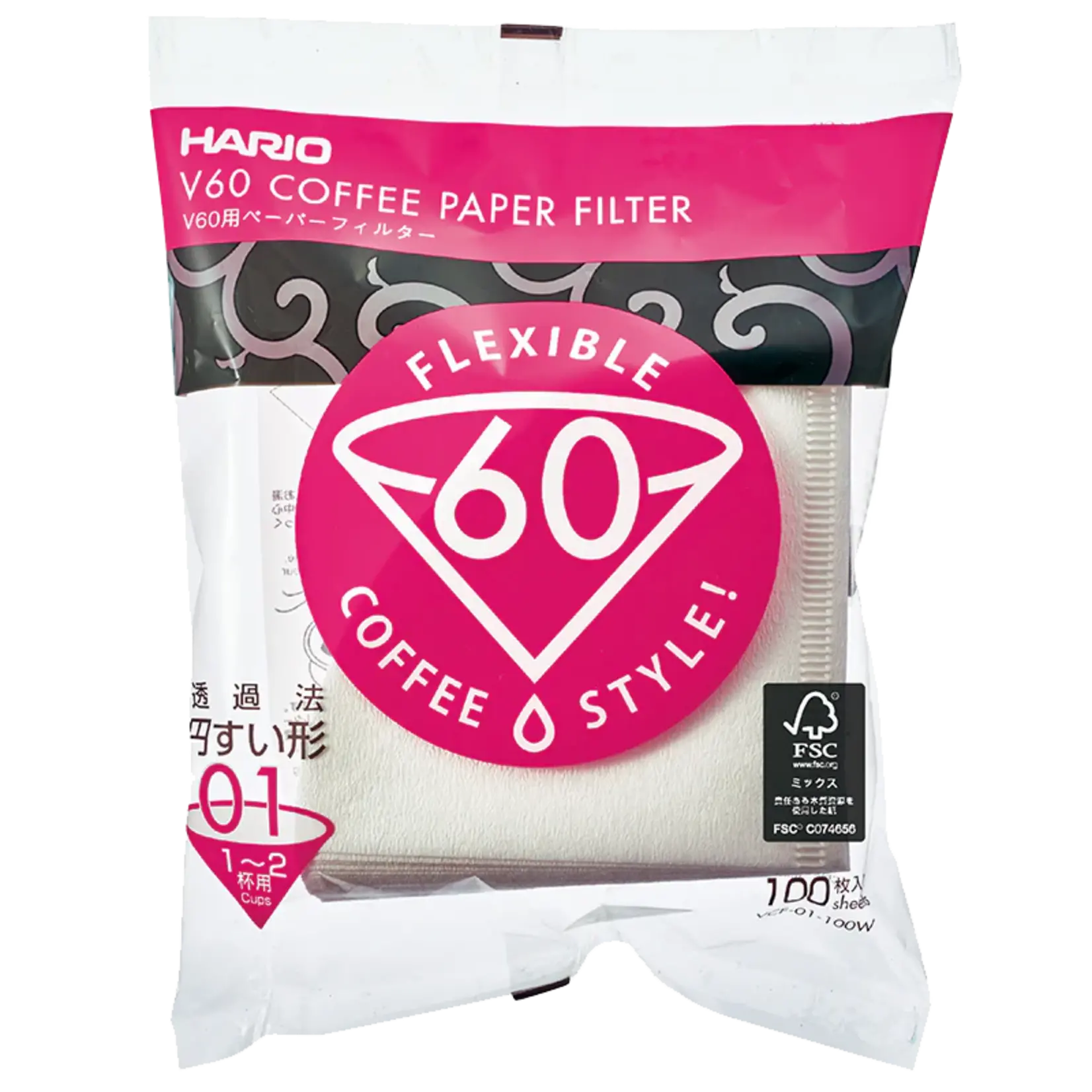 Hario Hario ‘Filterpapier’ in 3 formaten