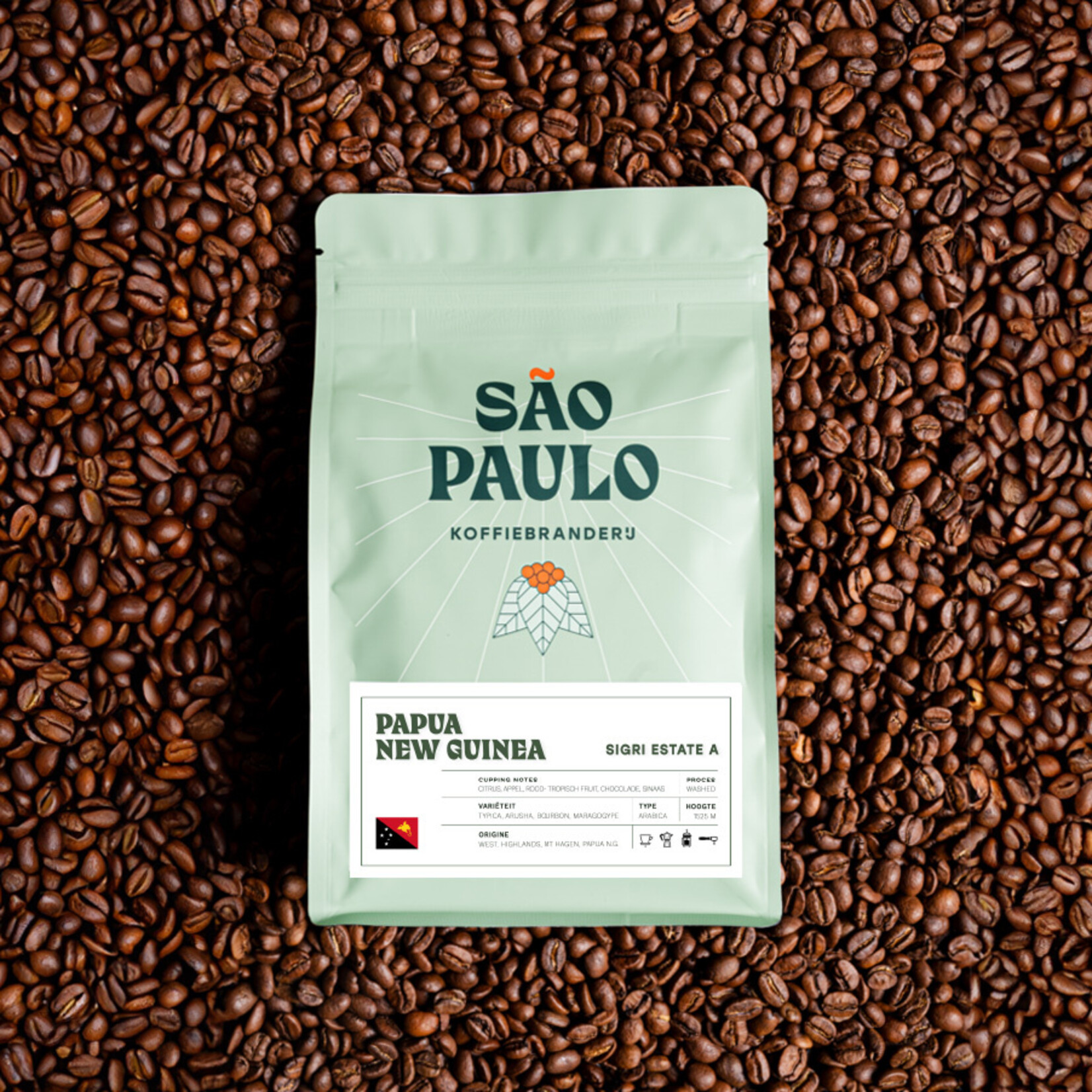 Koffiebranderij Sao Paulo Papua New Guinea 'Sigri A'