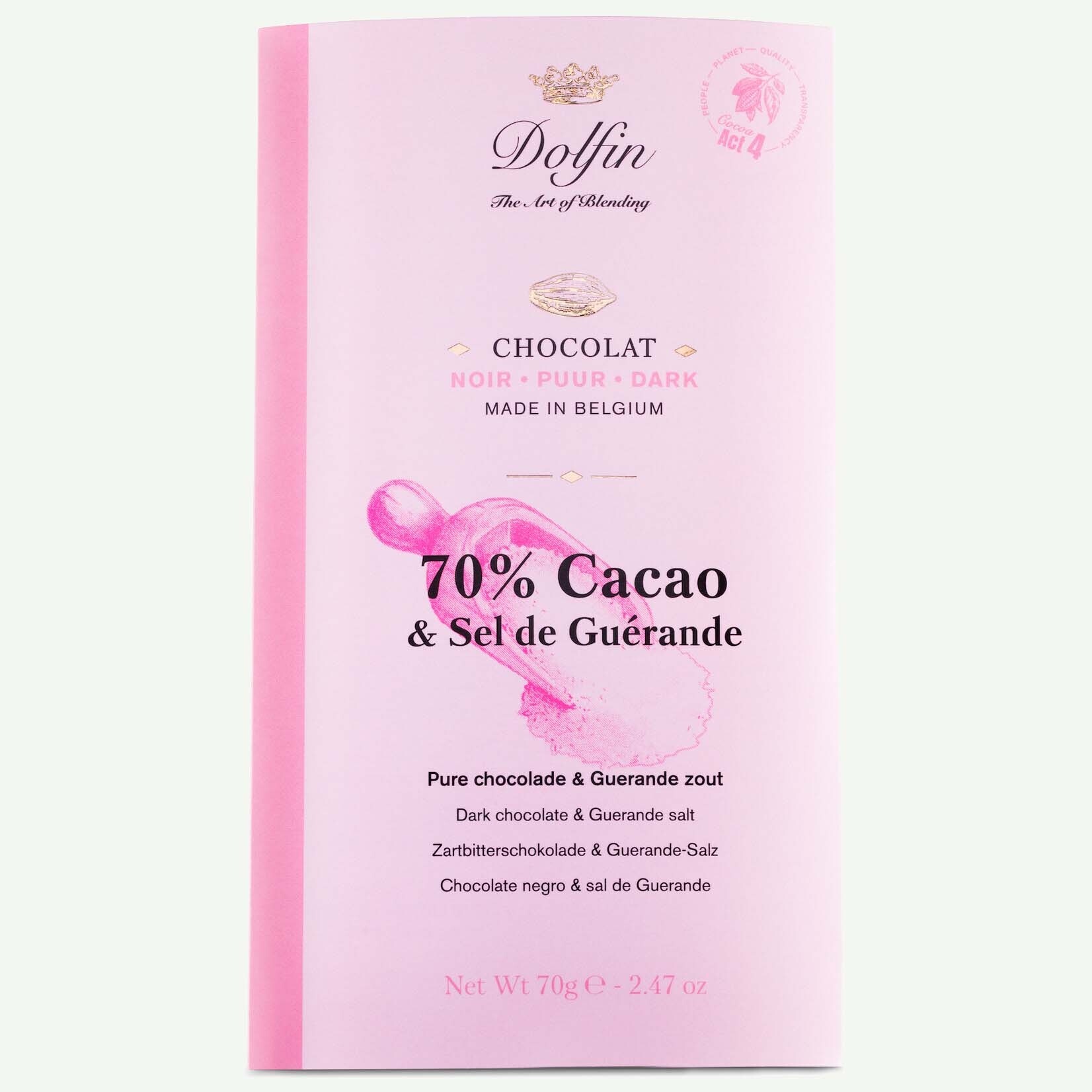 Dolfin Dolfin 'chocoladetablet' - 70g