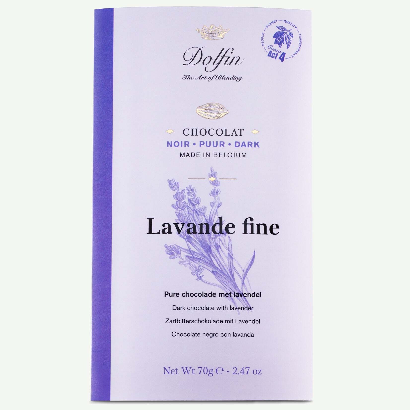 Dolfin Dolfin 'chocoladetablet' - 70g