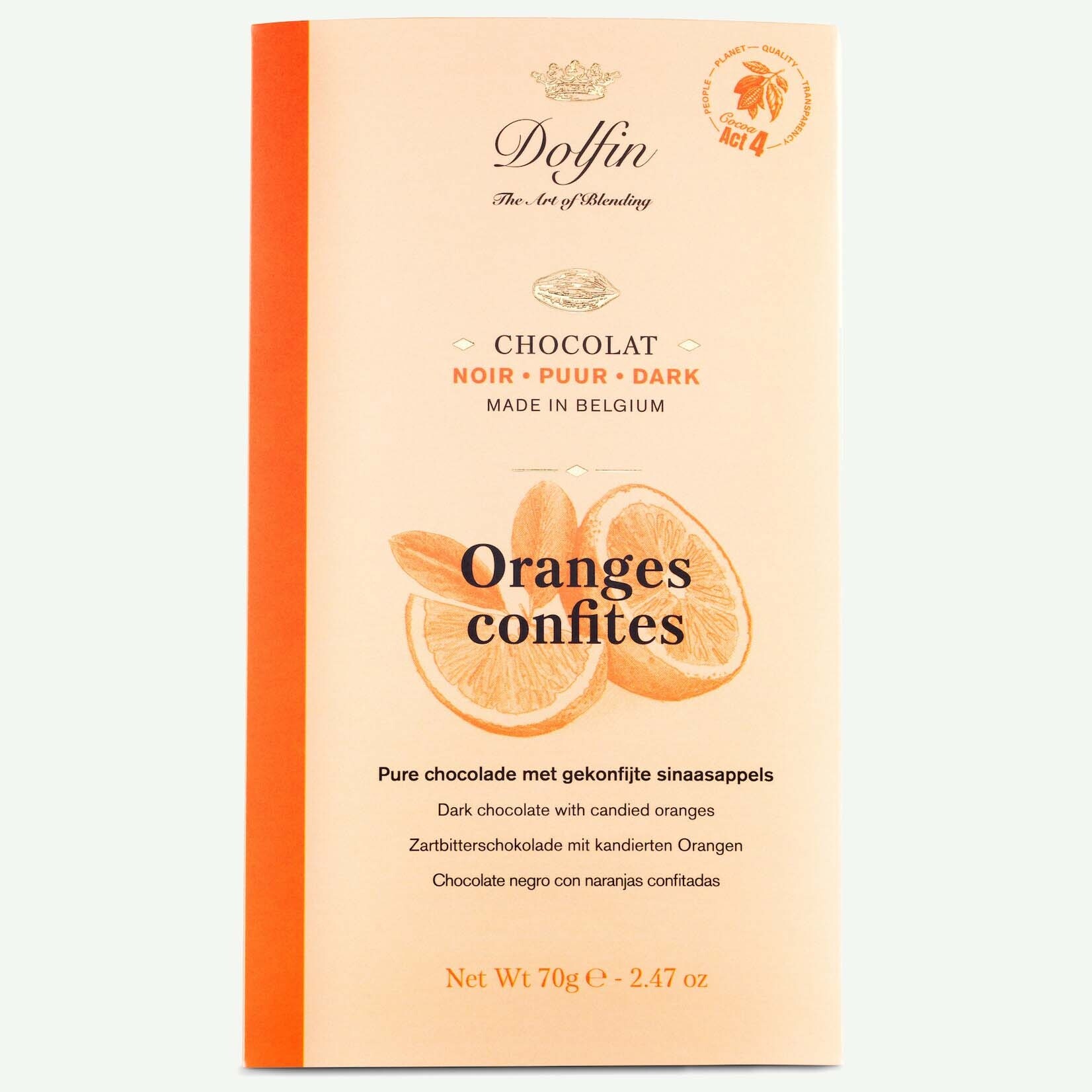 Dolfin Dolfin 'chocoladetablet' - 70g